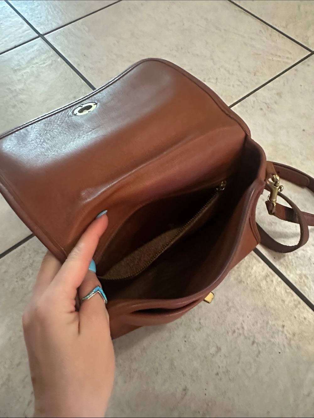 Vintage Coach Court Bag 9870 - Picture 10 of 12